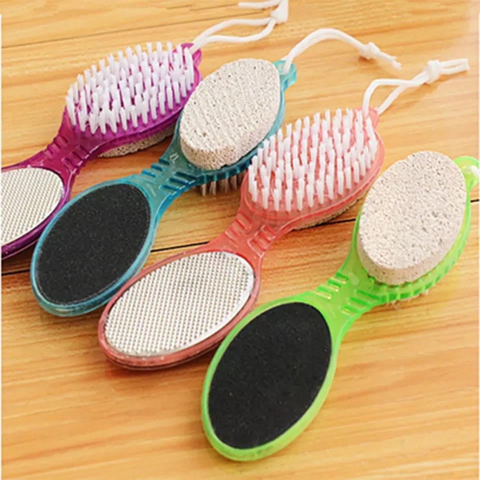 4 In 1 Foot Care Callus Brush, Grinding Feet Stone Scrubber, Feet Health Foot Tool 4 In 1 Foot Care Callus Brush, Grinding Feet Stone Scrubber, Feet Health Foot Tool